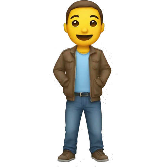 Quelqu’un qui se met le doit à l’œil emoji