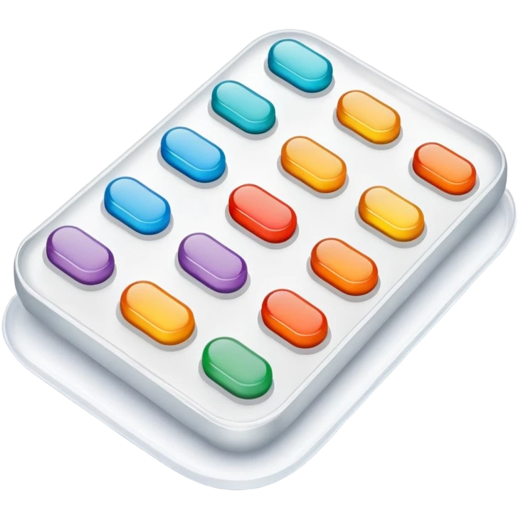 Blister pack birth control emoji