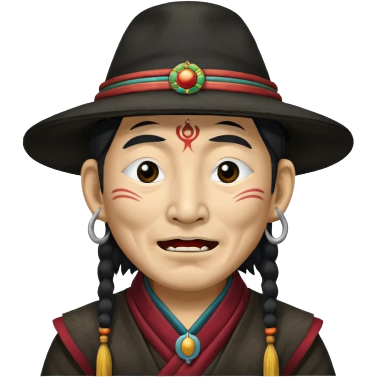 Farm villain Tibetan throat singer  emoji