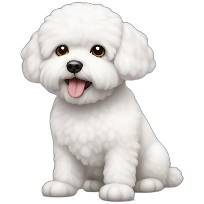 bichon frise emoji