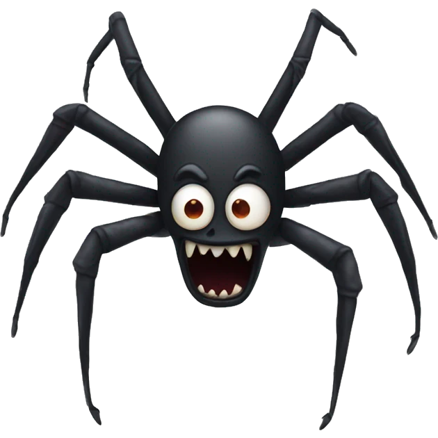Scary Spider emoji