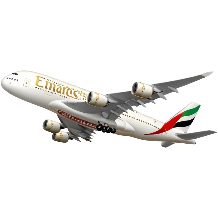 Emirates Airbus A380  emoji