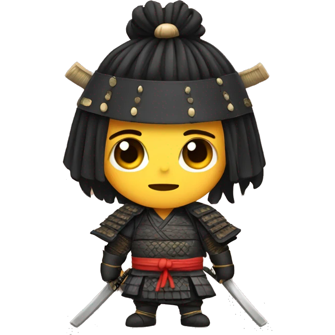 Me as a samurai emoji