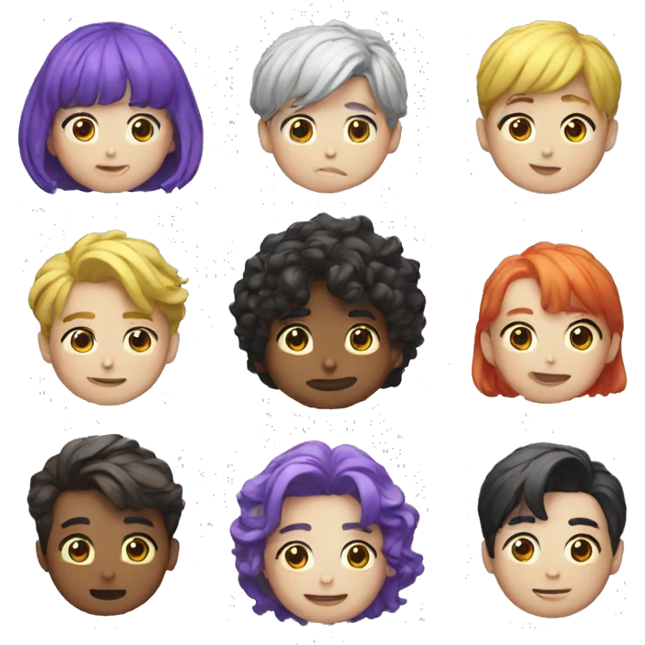 Símbolo de bts emoji