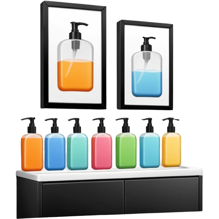 Soap and shampoo emoji