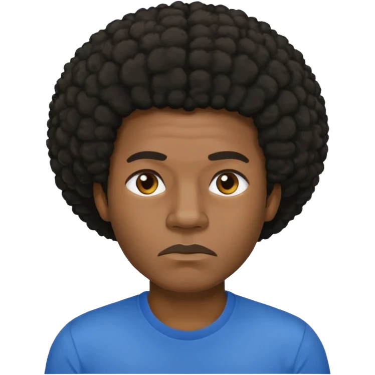 hombre afroamericano ca sado  emoji