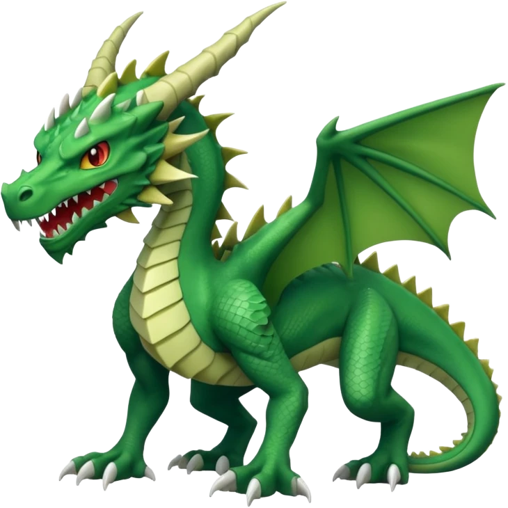 Fraxure (full body) emoji