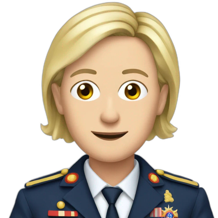 Marine lepen emoji