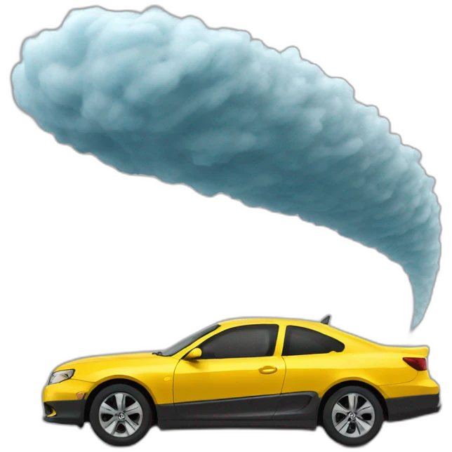 Cyclone avec des voiture emoji