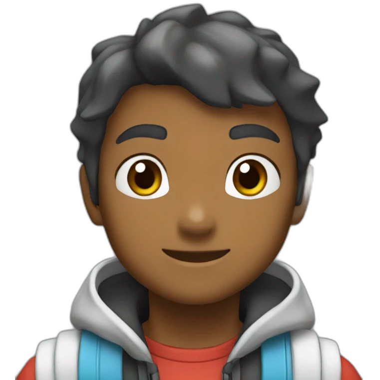 pokemon trainer red emoji