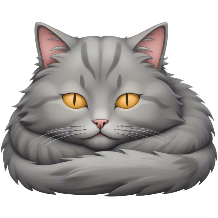 cat sleeping emoji