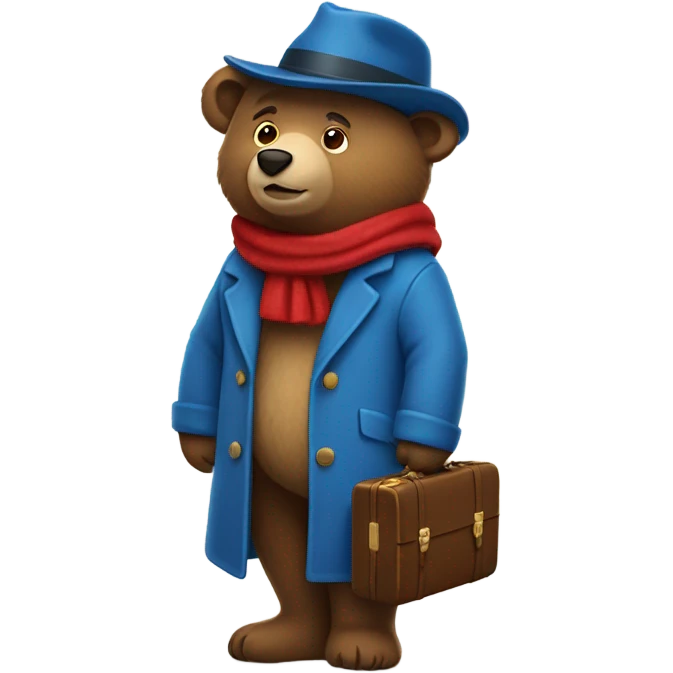 Paddington Bear emoji