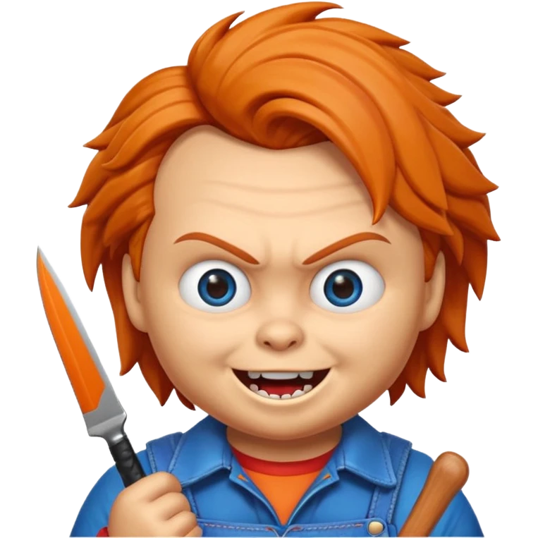 Un emojin de chuky emoji