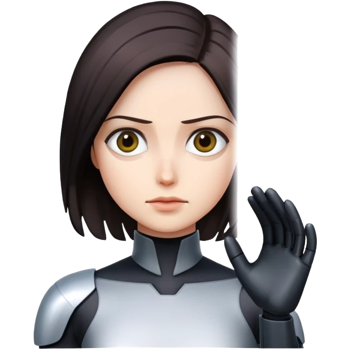 Alita portrait  emoji