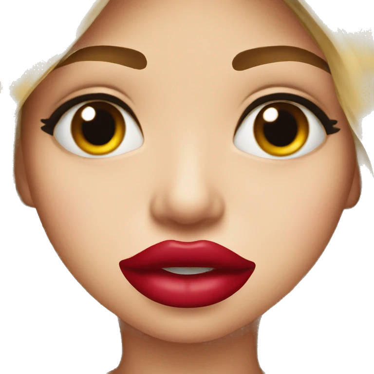 Lip emoji
