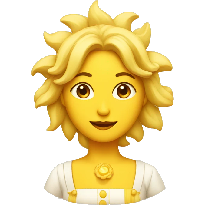 Sun maid emoji