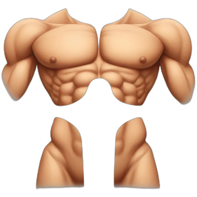 Chest muscles  emoji