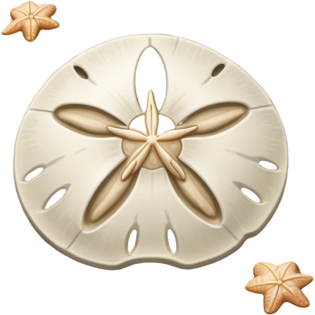 Sand dollar  emoji