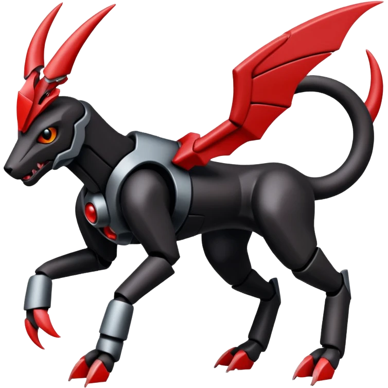 Houndoom-Genesect-Pokémon-Fakémon-hybrid-creature emoji