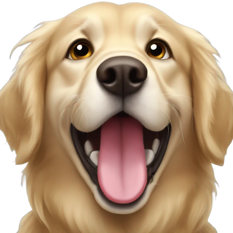 Elpheba from wicked golden retriever emoji