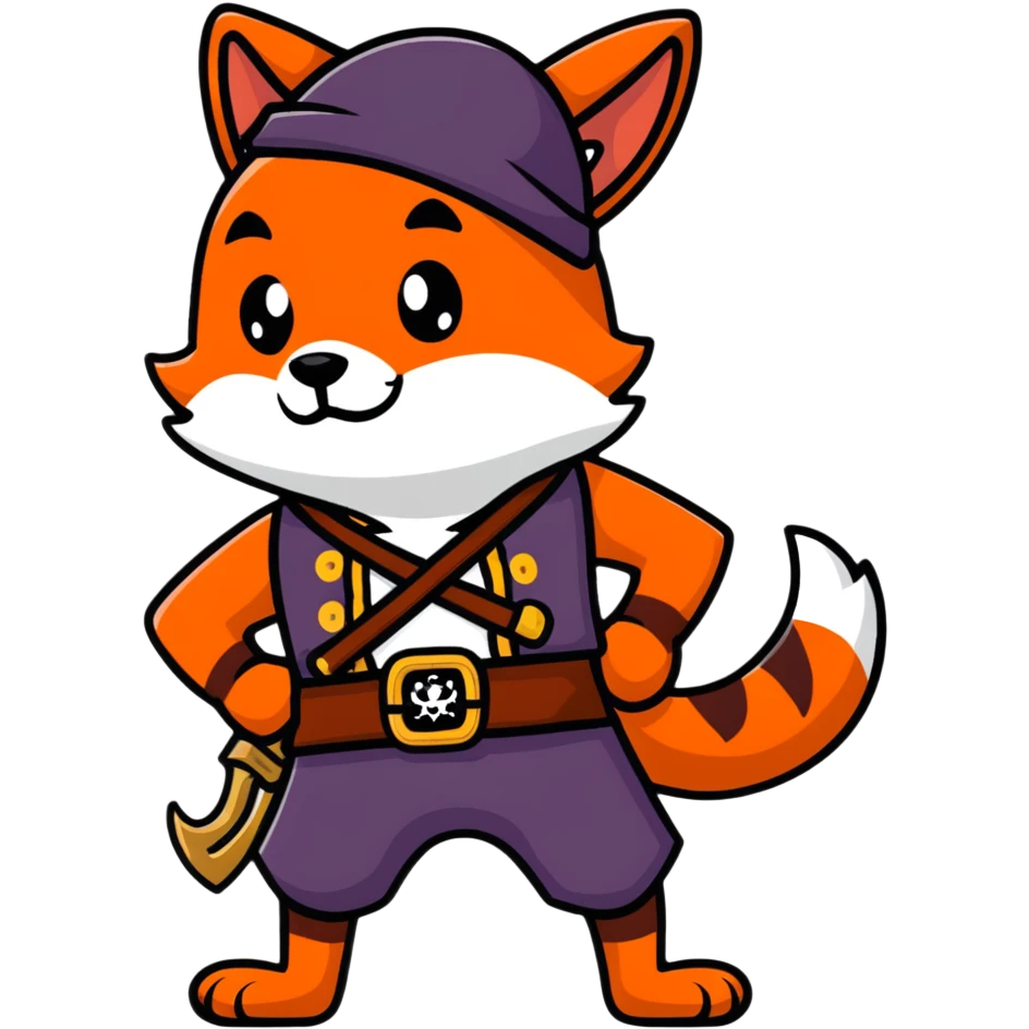 Foxy the Pirate from Five Nights at Freddy's emoji