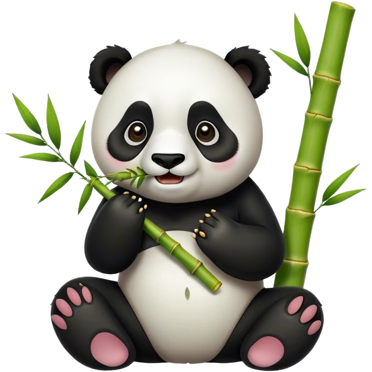 Panda Bamboo emoji