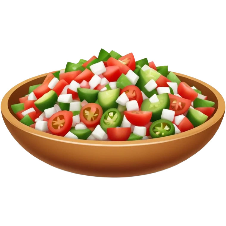 Pico de gallo emoji