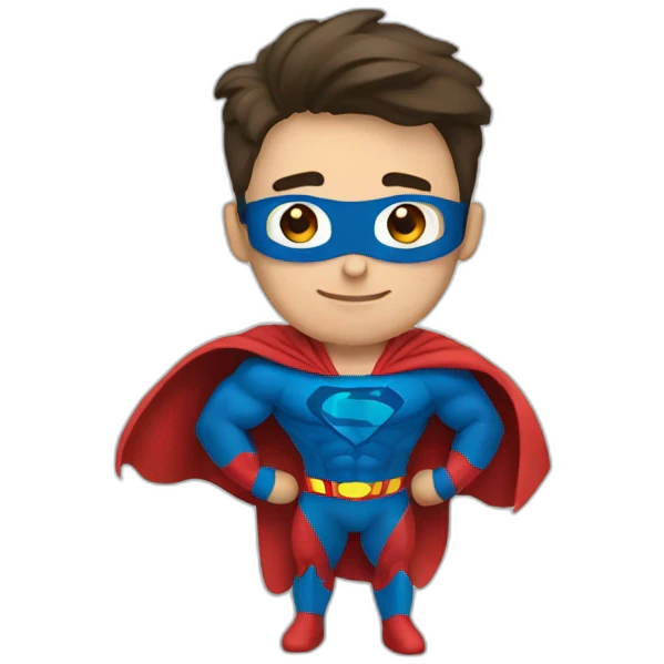 Super man emoji