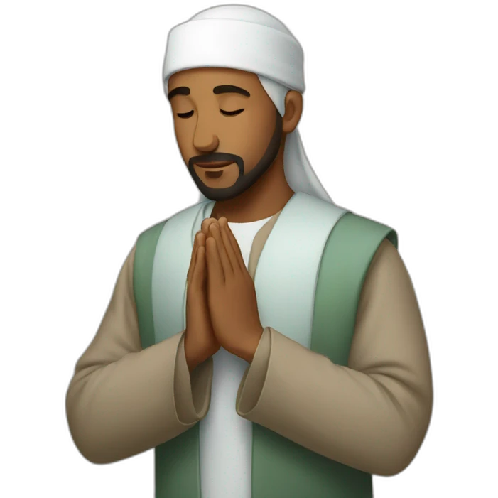 Muslim prayer emoji