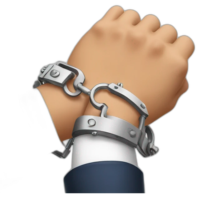 trump-in-handcuffs emoji