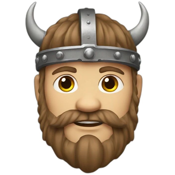 Viking bjorn emoji