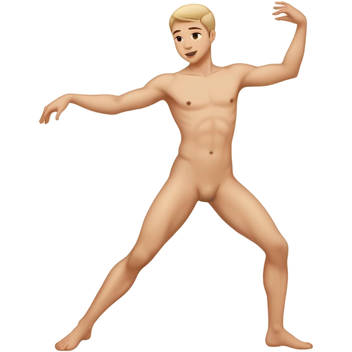 nude dance guy emoji
