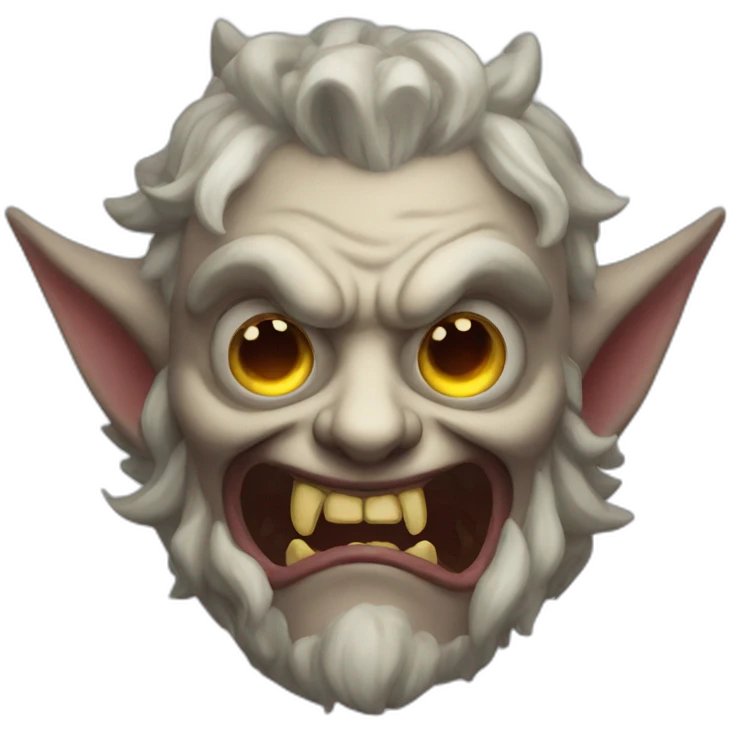 Faire demon emoji