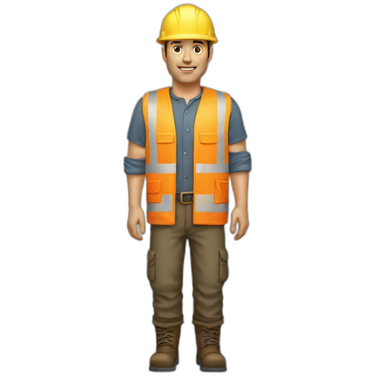 white skin road builder full body emoji