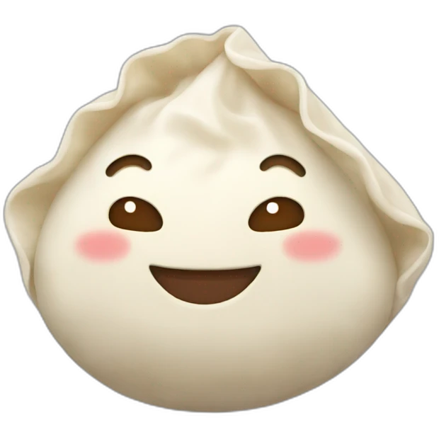 happy dumpling emoji