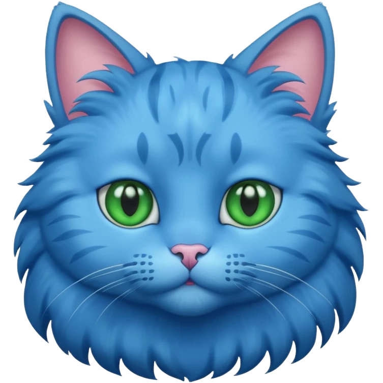 blue cat emoji