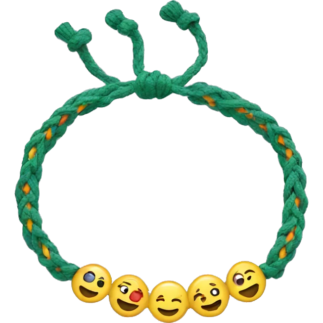 Friendship bracelet  emoji