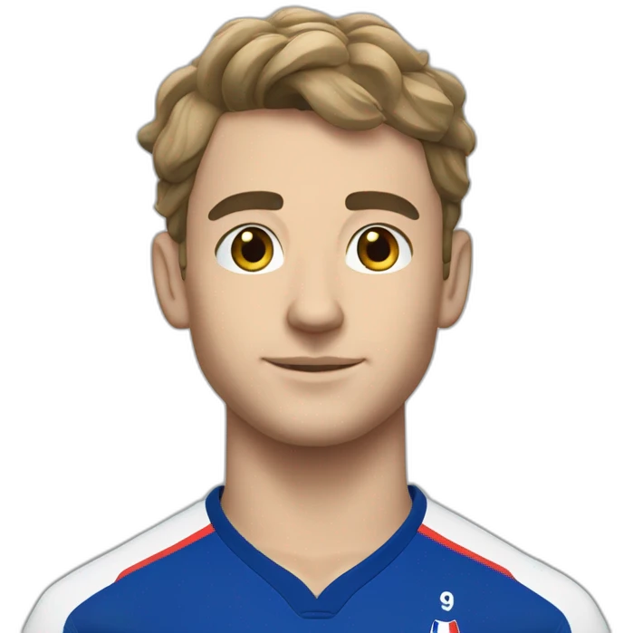 antoine dupont with france shirt number 9 emoji