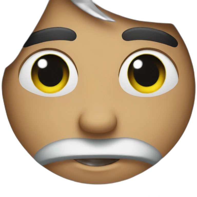 rollin eyes bubble emoji