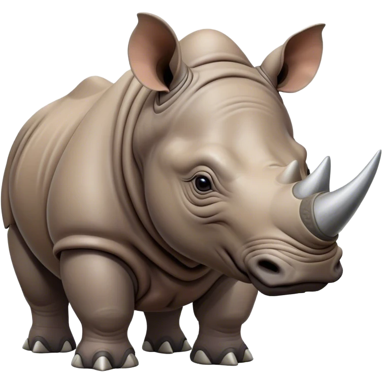 Rhino human hybrid  emoji