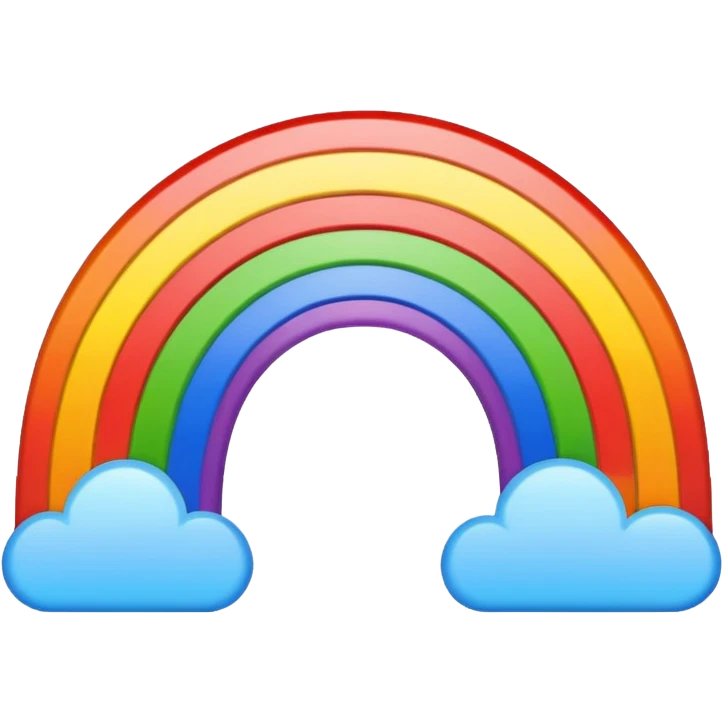 Sunset Rainbow emoji