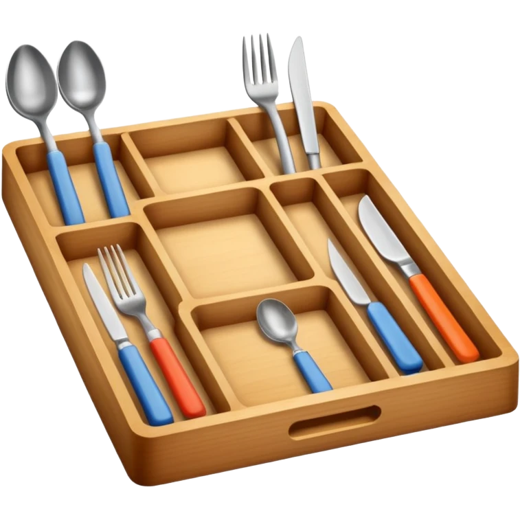 Cutlery tray emoji