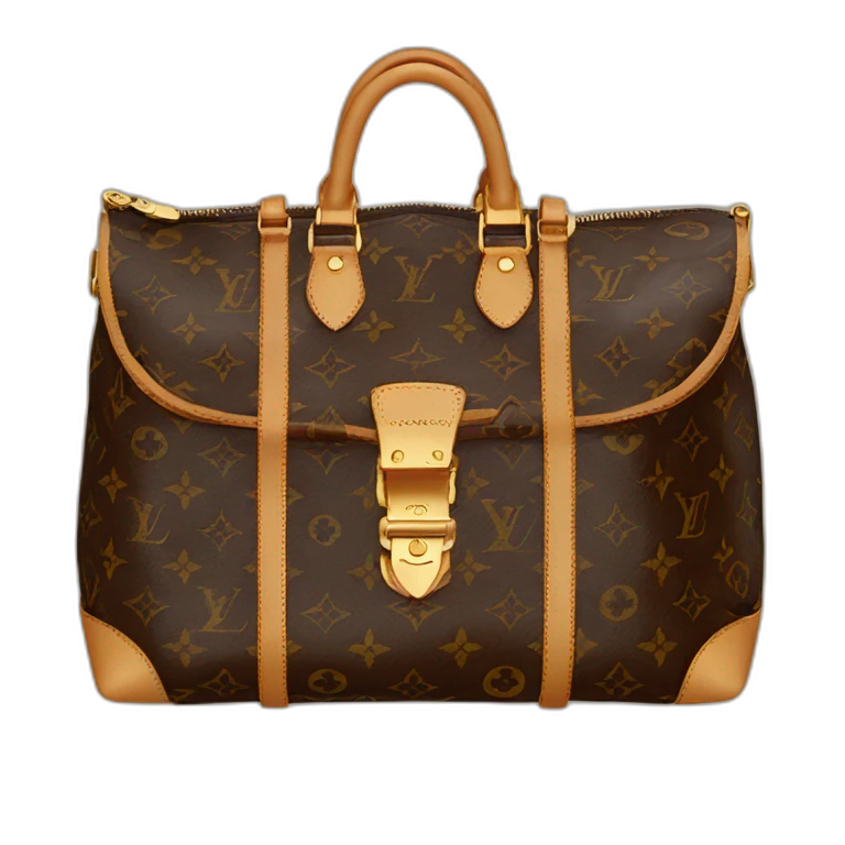 Sac Louis Vuitton emoji
