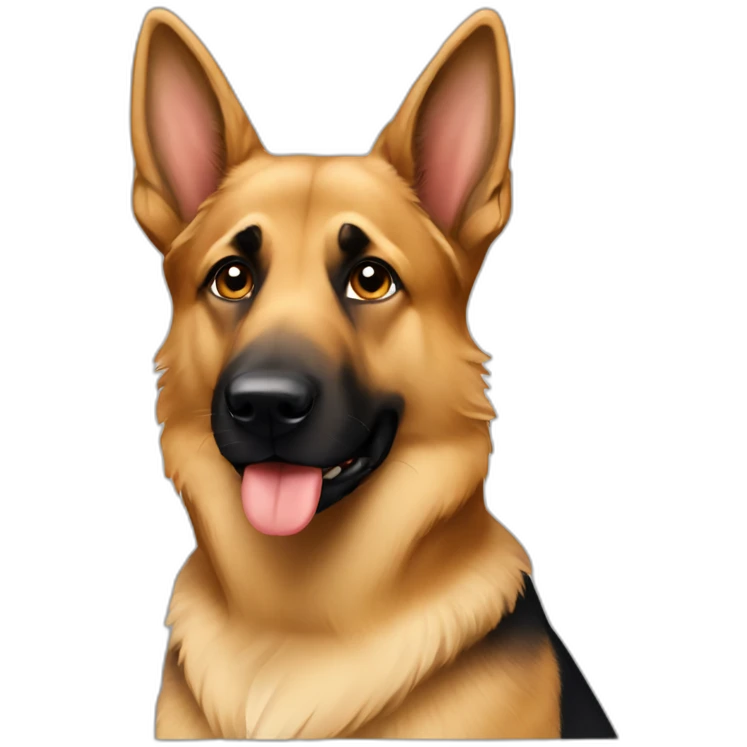 german shepard emoji