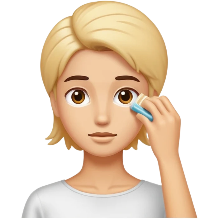 waxing hair emoji