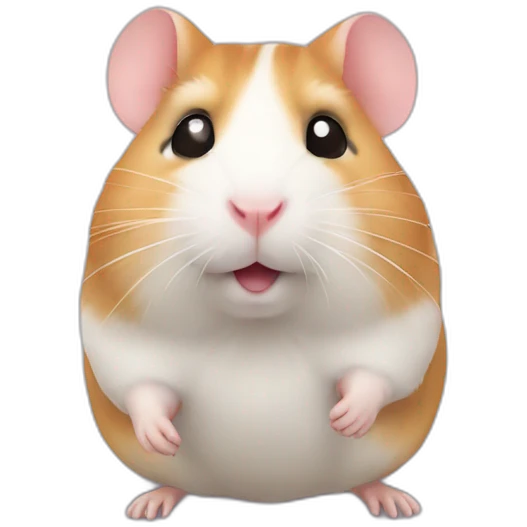 Hamster avec échelle emoji