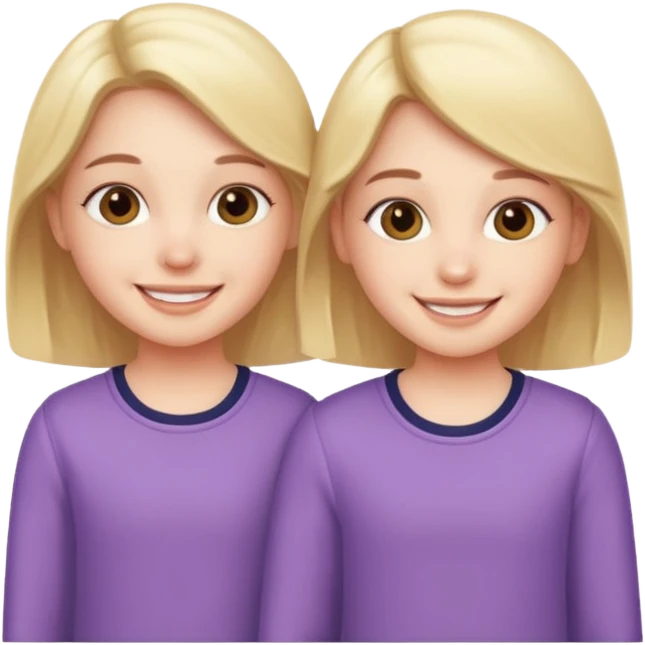 Cute Twins emoji