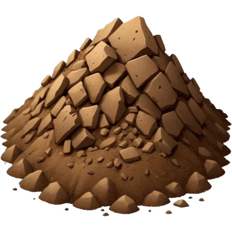 dirt/debris emoji