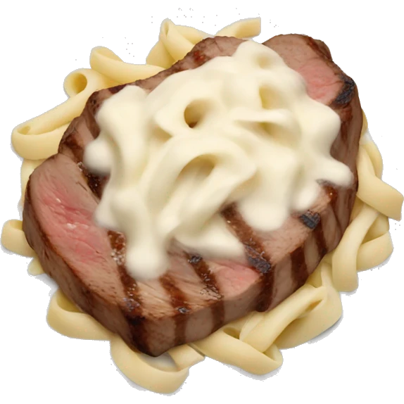 steak alfredo emoji