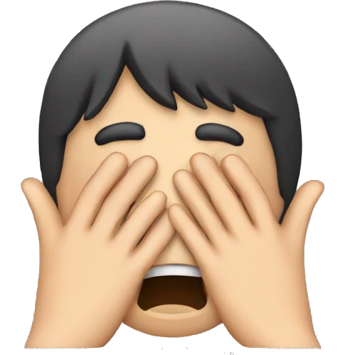 Face palm emoji emoji